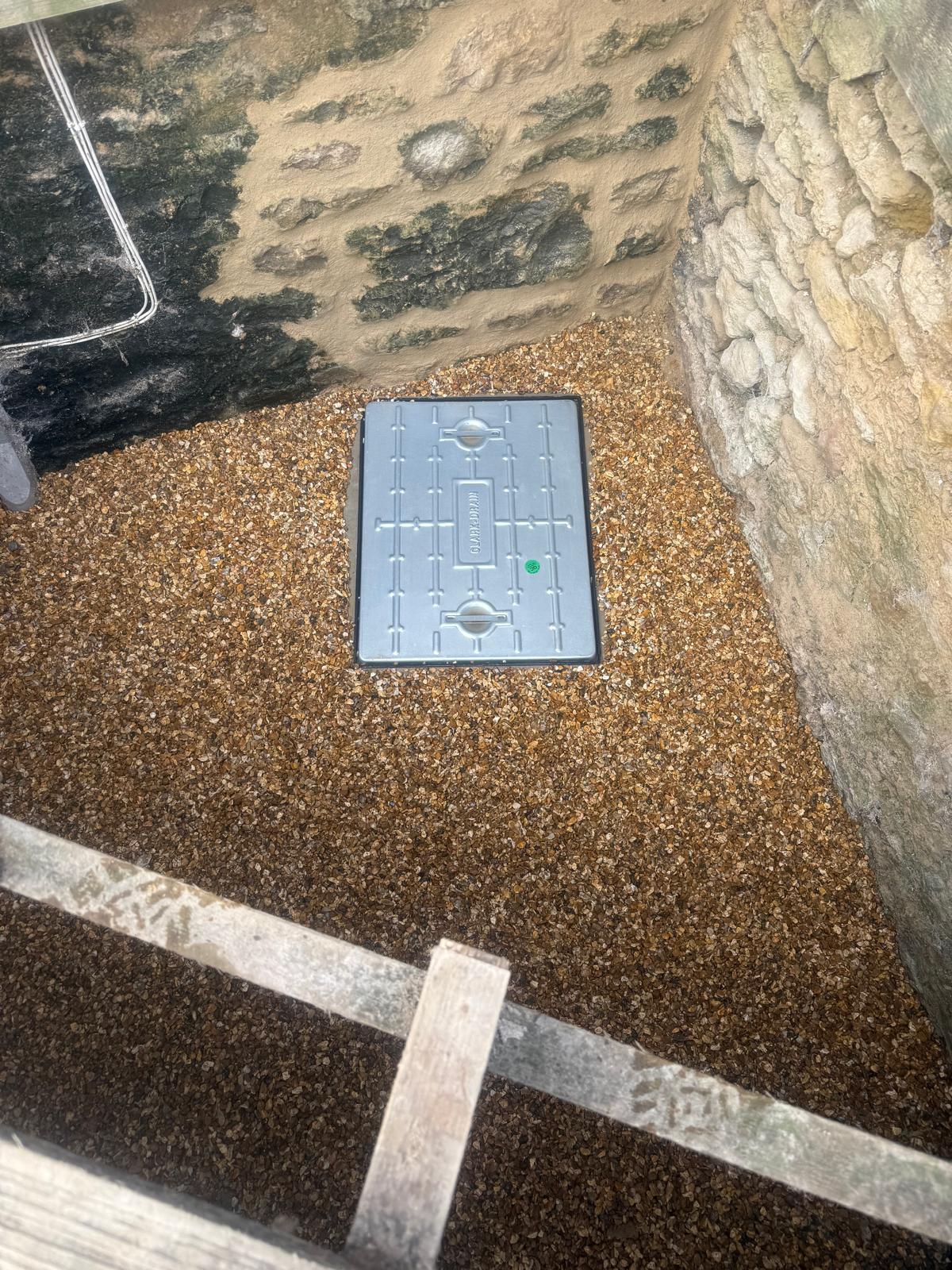 Drainage Solutions project in Somerset by JB Outdoor Services